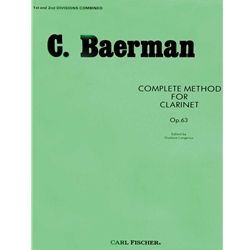 Complete Method for Clarinet Opus 63 - 1st and 2nd Divisions Combined -