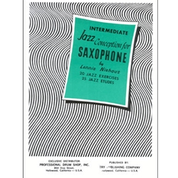 Intermediate Jazz Conception for Sax -