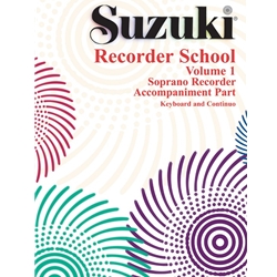 Suzuki Soprano Recorder, Volume 1 - International Edition - 1