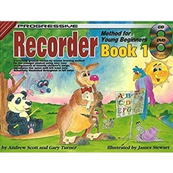 Progressive Recorder Method for Young Beginners 1 -