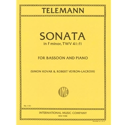 Sonata in F Minor, TWV 41:f1 -