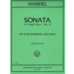 Sonata in F Major Opus 1 No. 12 -