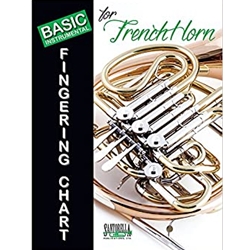 Basic Instrumental Fingering Chart for French Horn -
