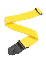 Yellow 2" Wide Guitar