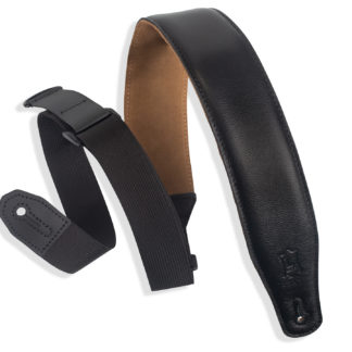 Black 2 1/2" Wide Guitar