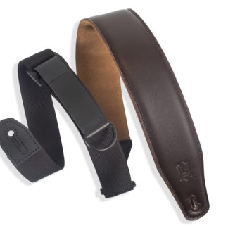 Dark Brown 2 1/2" Wide Guitar