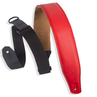 Red 2 1/2" Wide Guitar