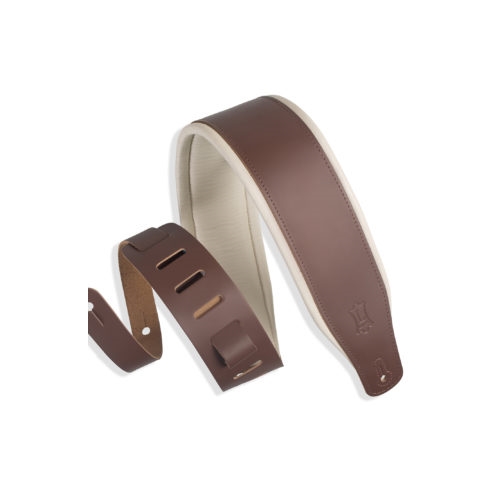 Brown and Cream 3" Wide Guitar