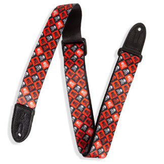 Skull and Crossbones 1.5" Wide Guitar