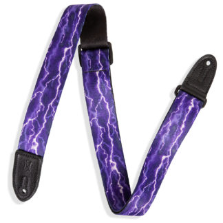 Purple Bolt 1.5" Wide Guitar