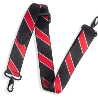 Black/Red/White 2" Wide Straps