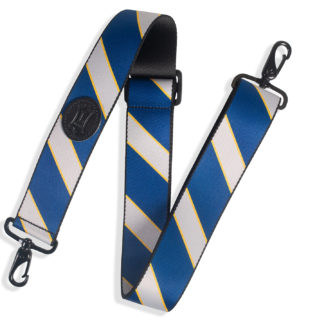 Blue/Gray/Yellow 2" Wide Straps