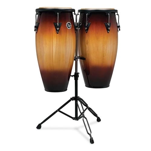 Latin Percussion LPA647 Aspire Conga Set w/Stand 11" and 12"