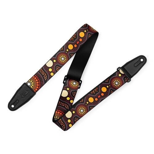 Levy's Leathers MP2DU Guitar Strap - Polyester - Down Under Series 2" Wide