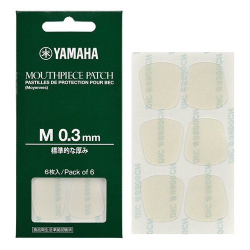Yamaha YAC MPPA3 Mouthpiece Patch - 6 Pack 0.3 mm, 0.5 mm